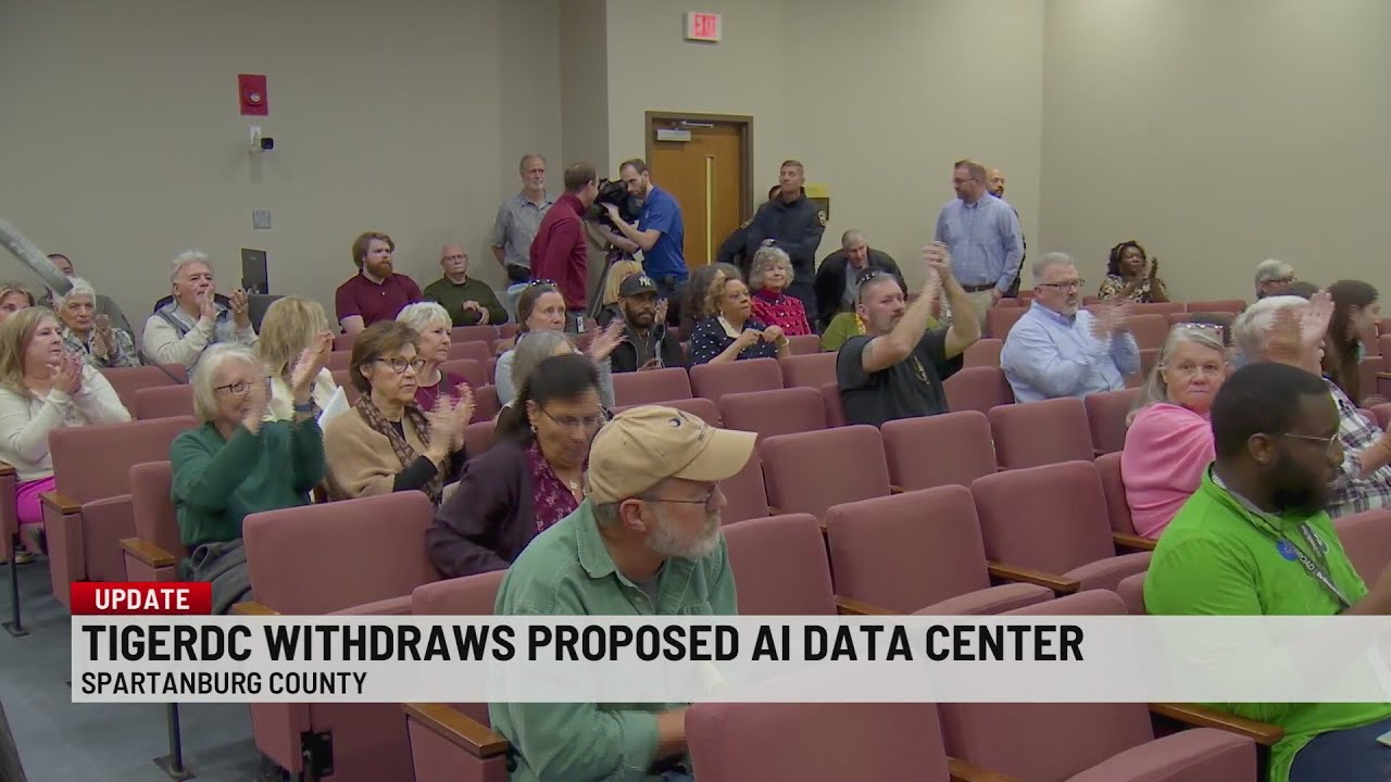 AI data center project withdrawn from Spartanburg County