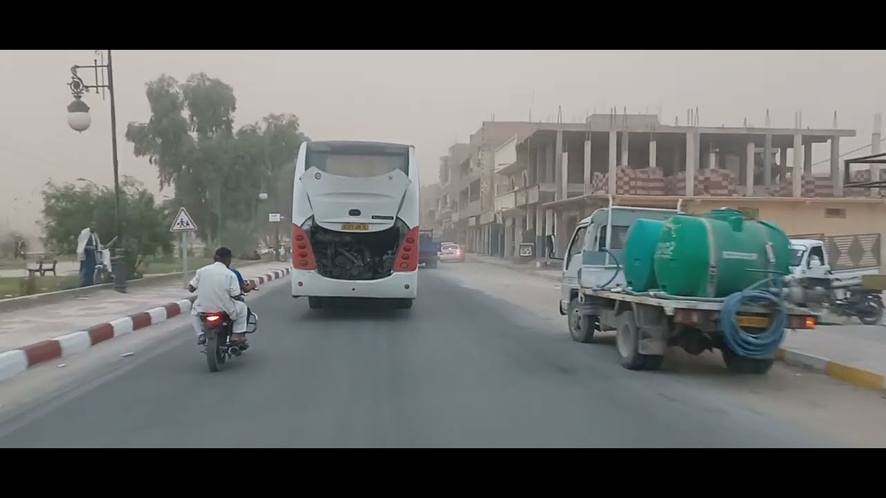 الطريق الوطني رقم 03 الرابط بين المغير وسطيل  | Still - El Meghaier  juil2022