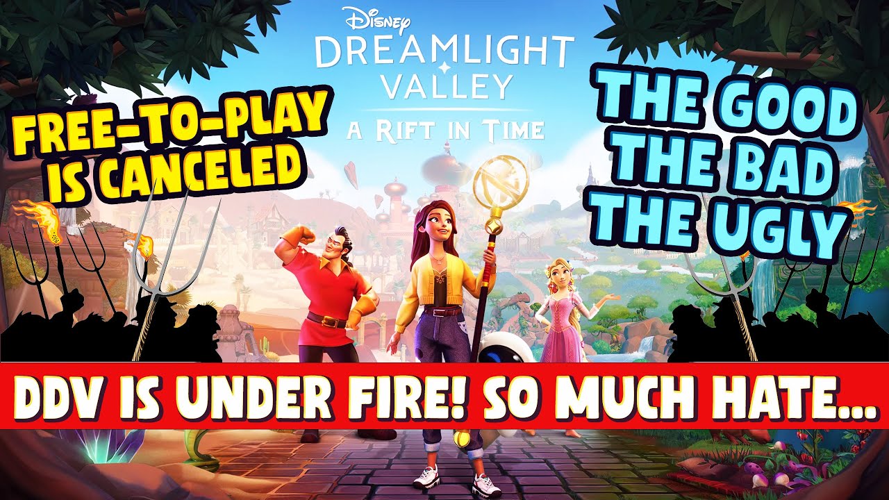 DISNEY Dreamlight Valley MASSIVE BACKLASH! Free-to-Play is Cancelled. Is The HATE Deserved?