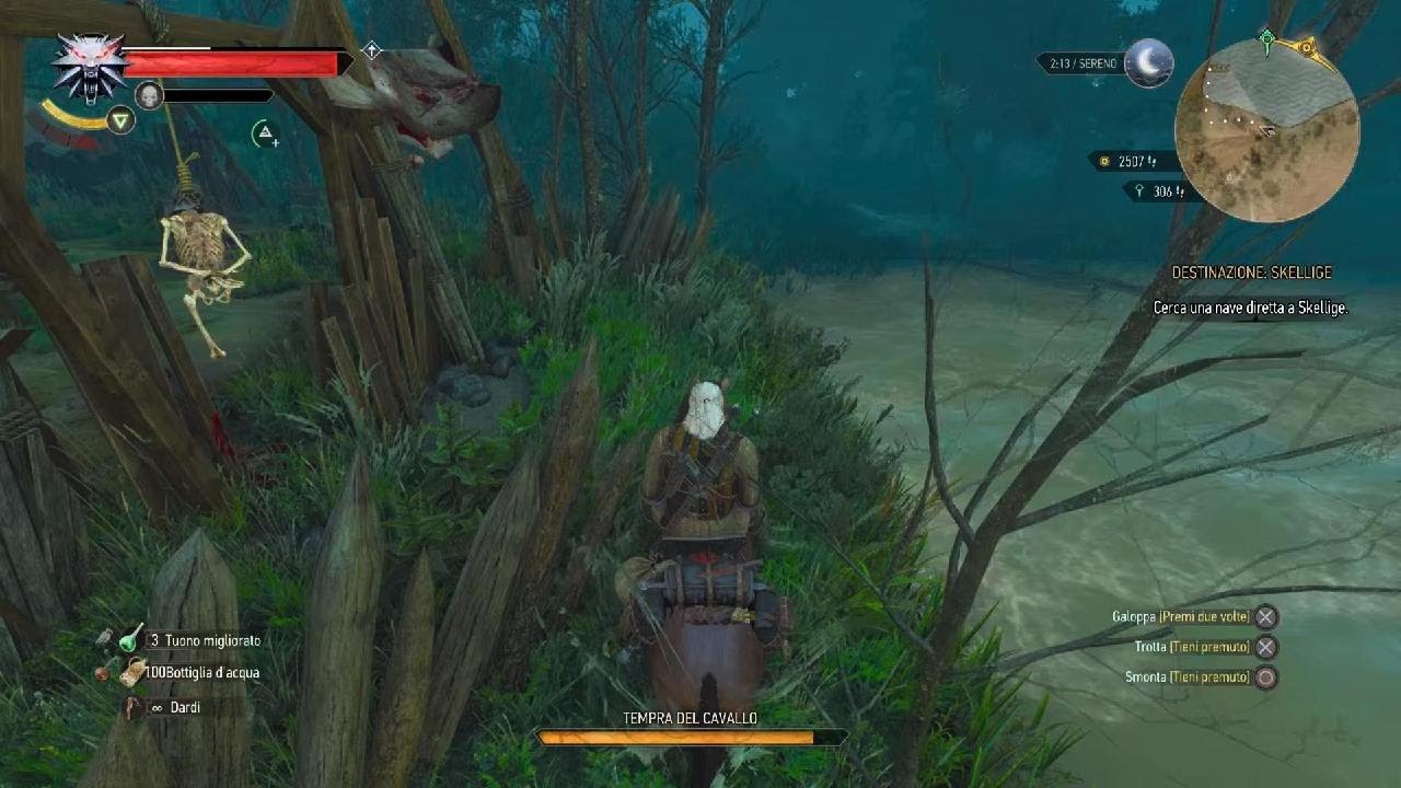 The Witcher 3: Wild Hunt out of bound glitch