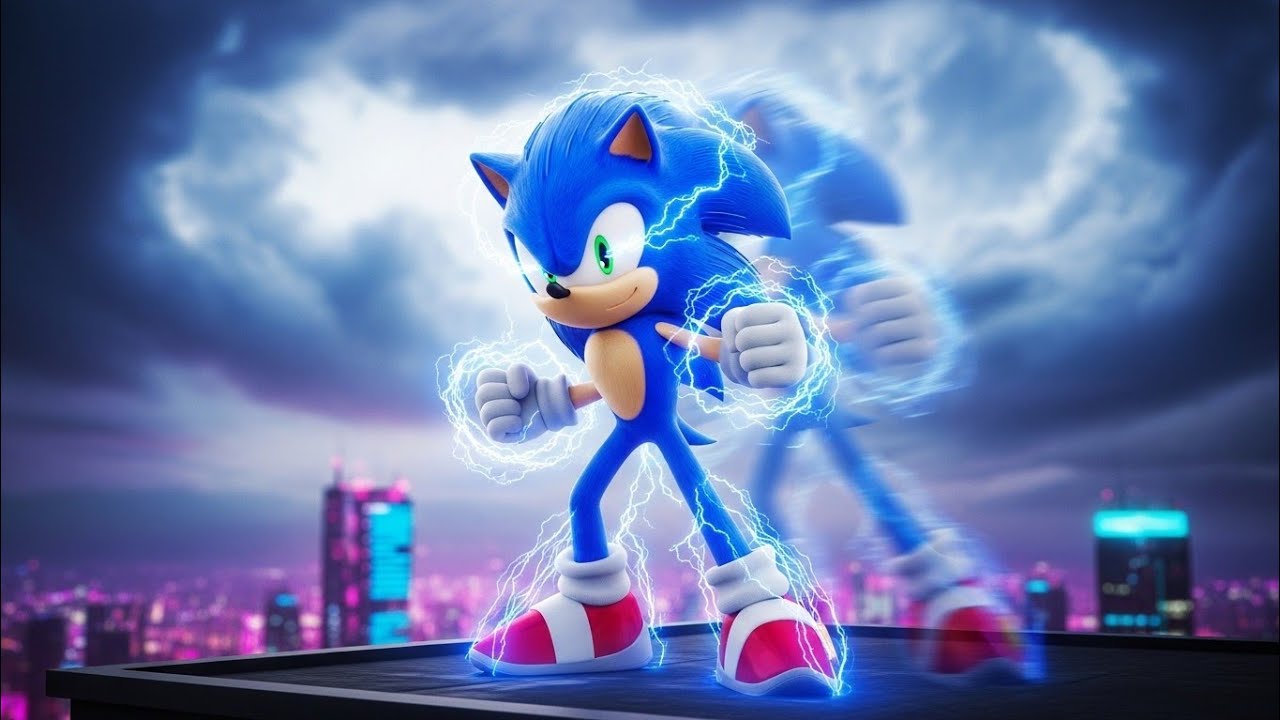 Blue Sonic Saves Kids With Extreme Speed | Cinematic Sonic Story 💙🚀