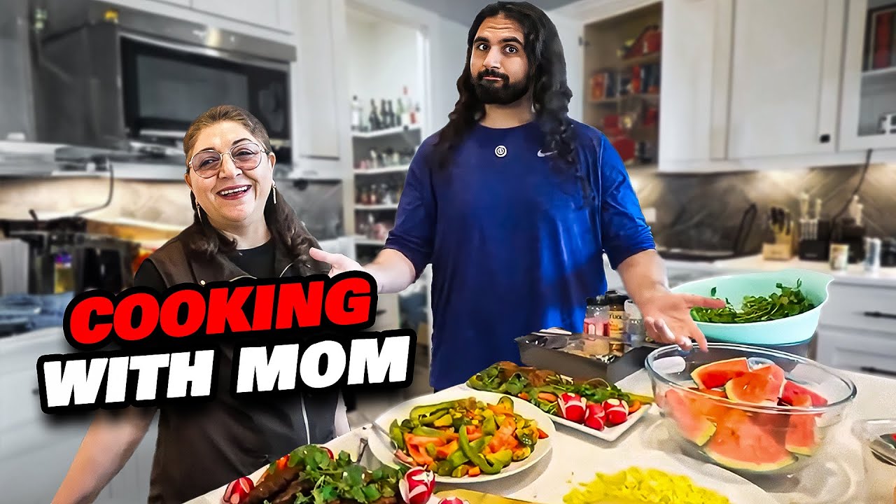 Cooking Persian Food With My Mom