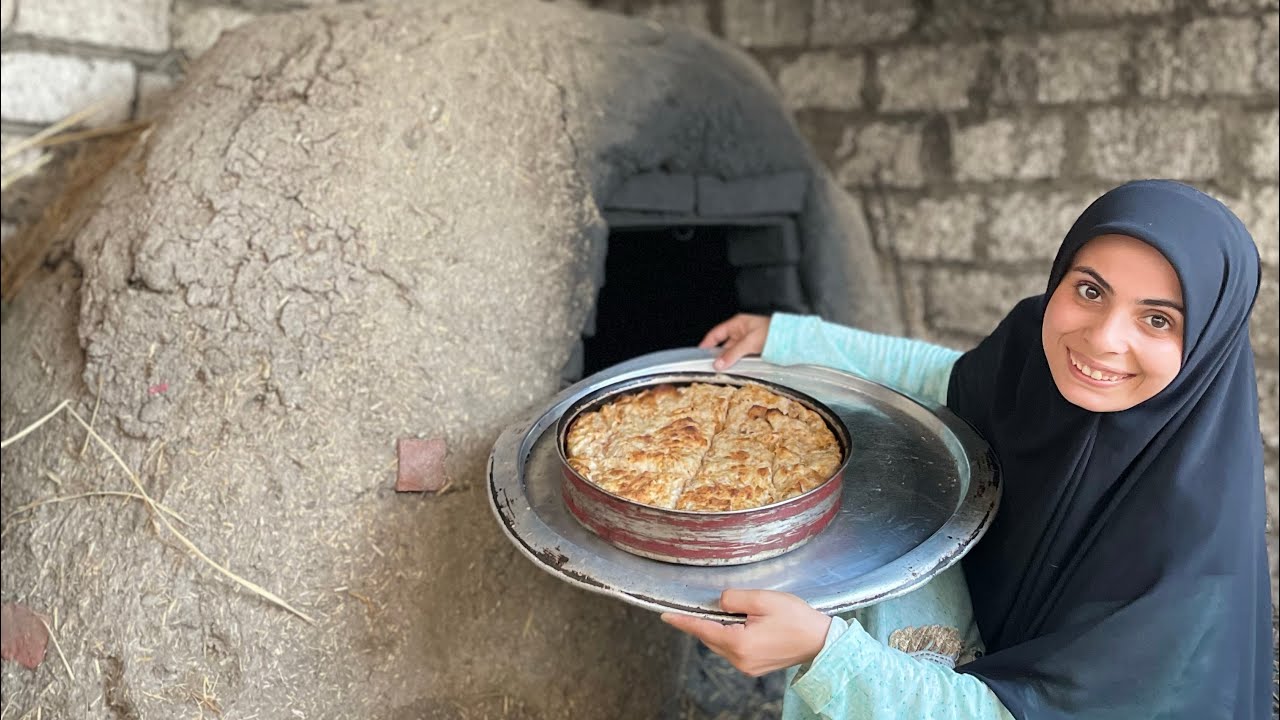 عملت صنية رقاق كلفتني 60 جنيه بس😄👇بكيلو لحمه🥩