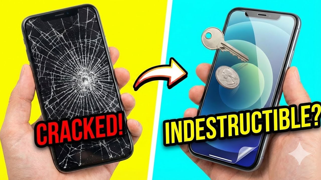 Как установить защитное стекло Mkeke на iPhone 17 Pro Max