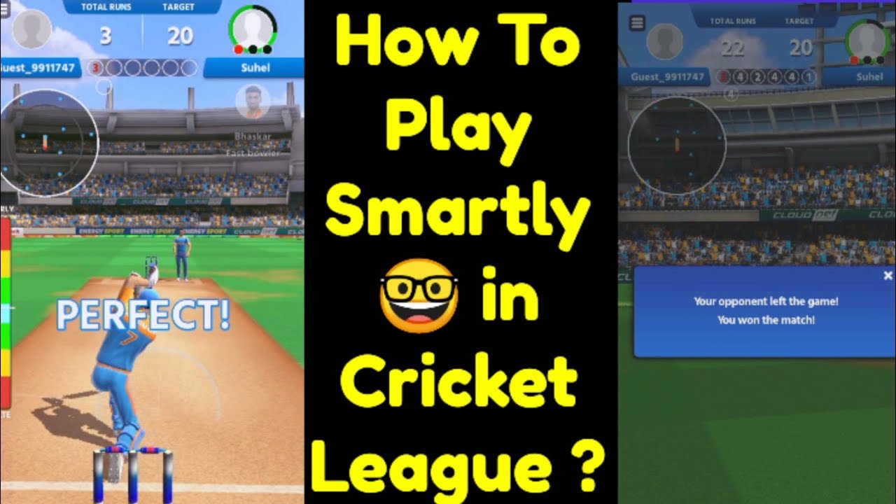 How to Play 🧠 Smartly in 😱 Cricket League Game | Bowling and Batting Tips and Tricks