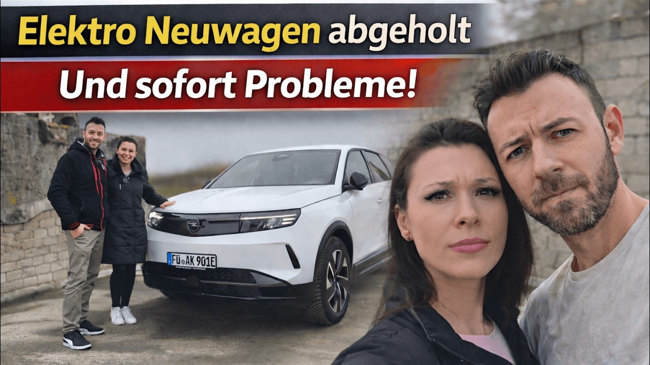 Neuwagen abgeholt… und sofort Ärger! Opel Grandland Elektro mit Licht und Schatten!