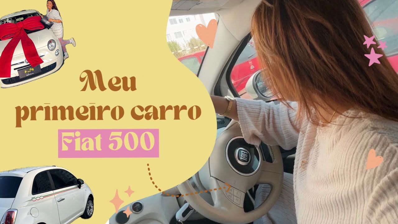 COMPREI UM CARRO!!! (O carro da Barbie, Fiat 500, tour)
