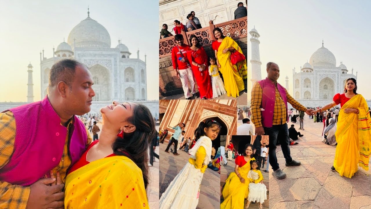 🩷তাজমহলের টিকিট ফ্রি ❗️আগ্রাতে বরের সাথে রোমান্টিক  অভিজ্ঞতা🫶