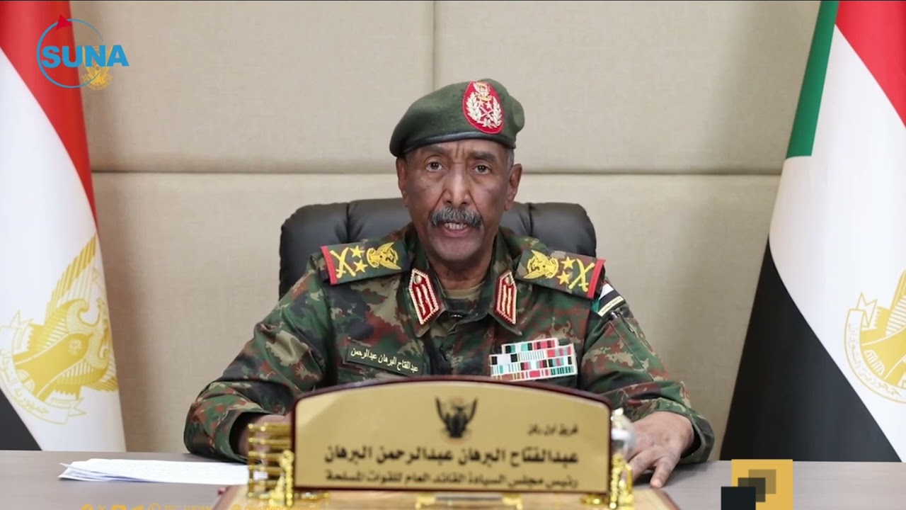رئيس مجلس السيادة يوجه كلمة للشعب السوداني بمناسبة عيد الفطر المبارك