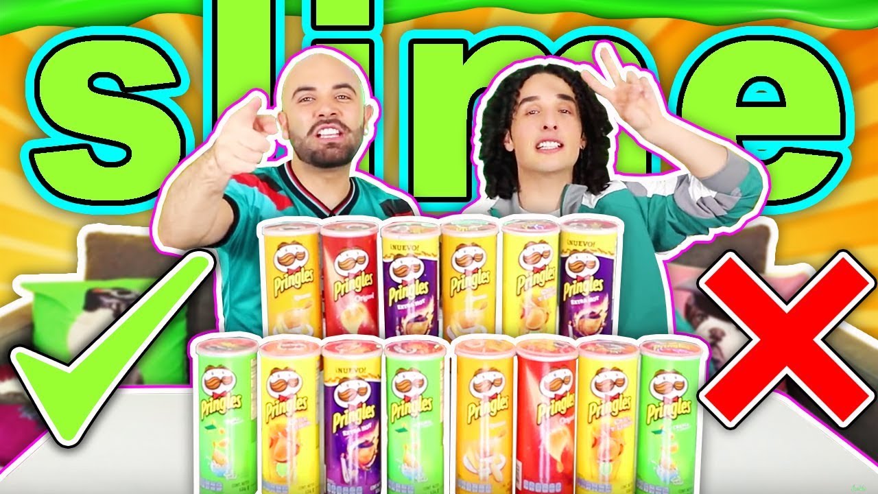 No elijas las Pringles INCORRECTAS - Slime Challenge