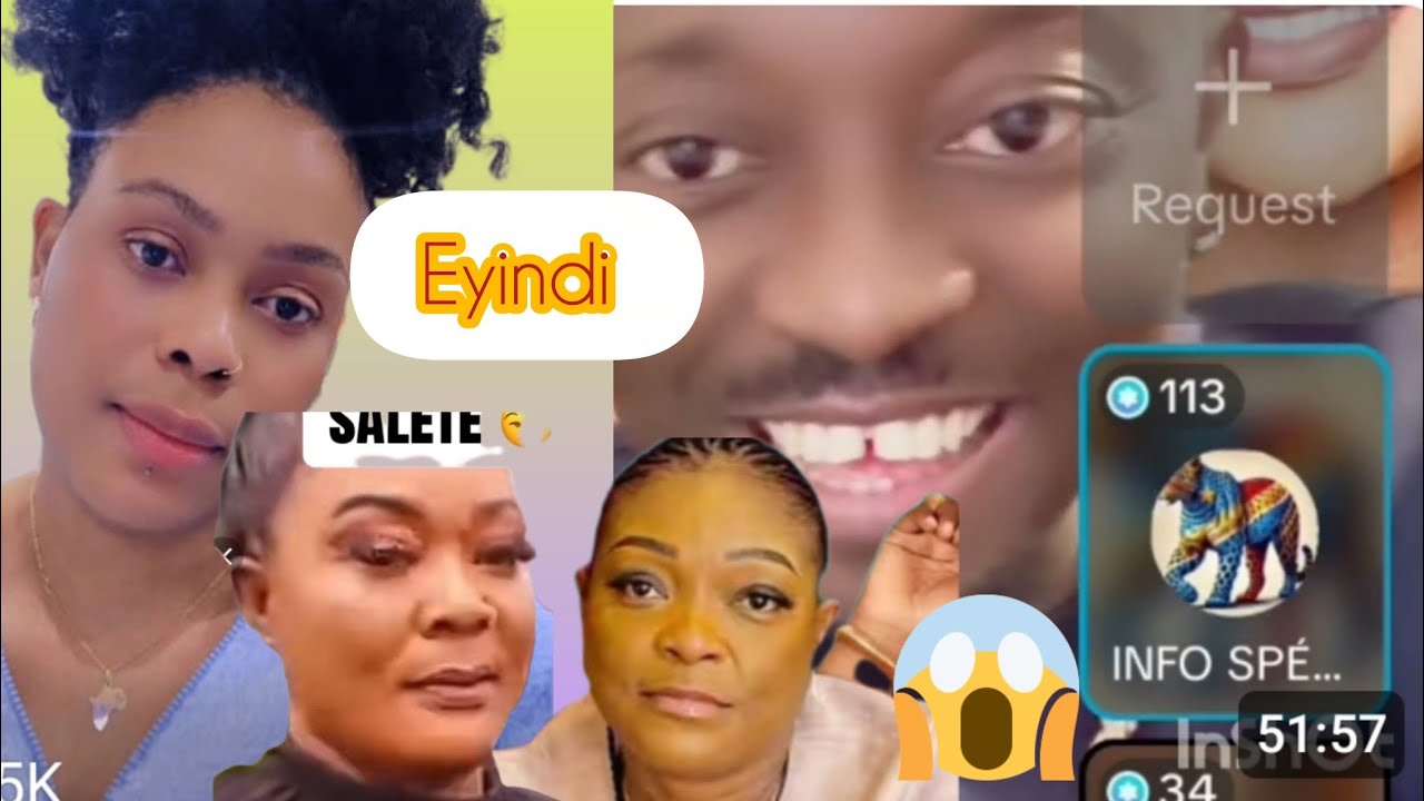 😱🔥EYINDI NA TICTOC LA CHINE DE CARINE NA B'ABACUC GUERRE YA DEGA OYO SUKA NA MATIERE