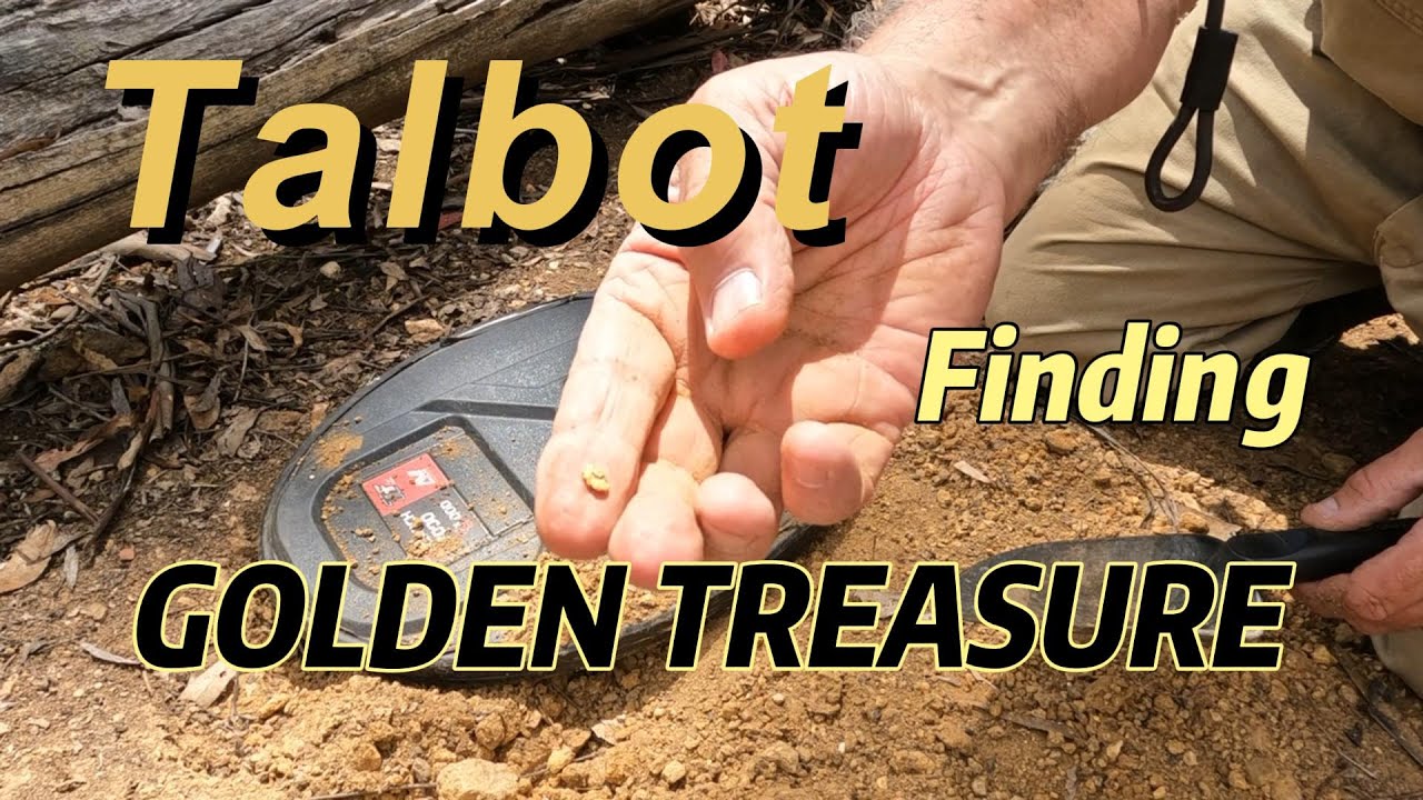 Australian Gold Prospecting in the Talbot region of the Golden Triangle using the Minelab GPZ7000.