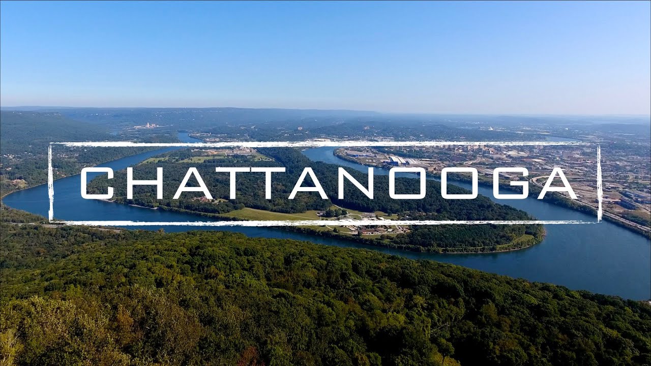 Chattanooga Tennessee 4K Drone Video