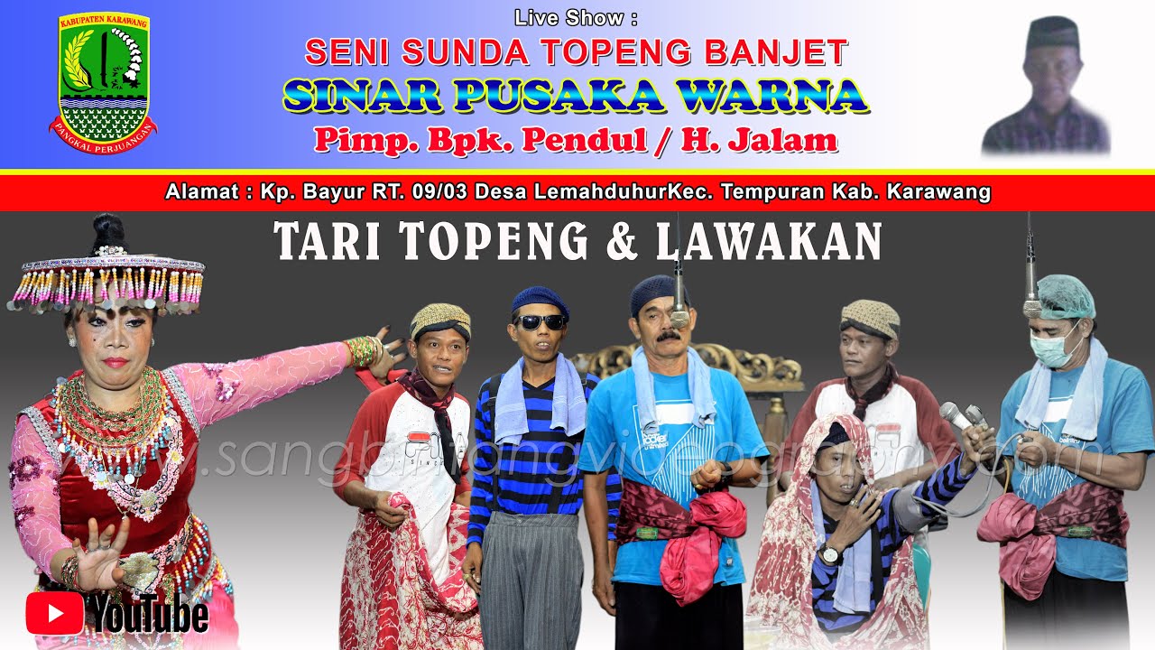 Sinar Pusaka Warna (SPW) Topeng Pendul - Karawang || Tari Topeng & Lawakan Lucu || Terbaru 2020