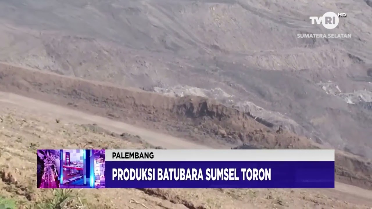 BERITA BASO PLEMBANG - PRODUKSI BATUBARA SUMSEL TORON