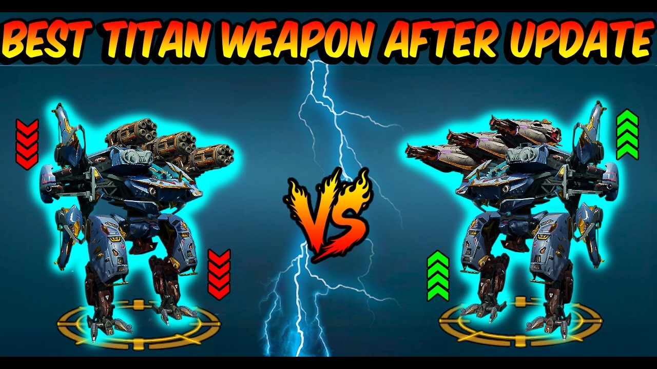 War Robots: Арбитр против Глейва, какое оружие лучше после перебалансировки? #warrobots