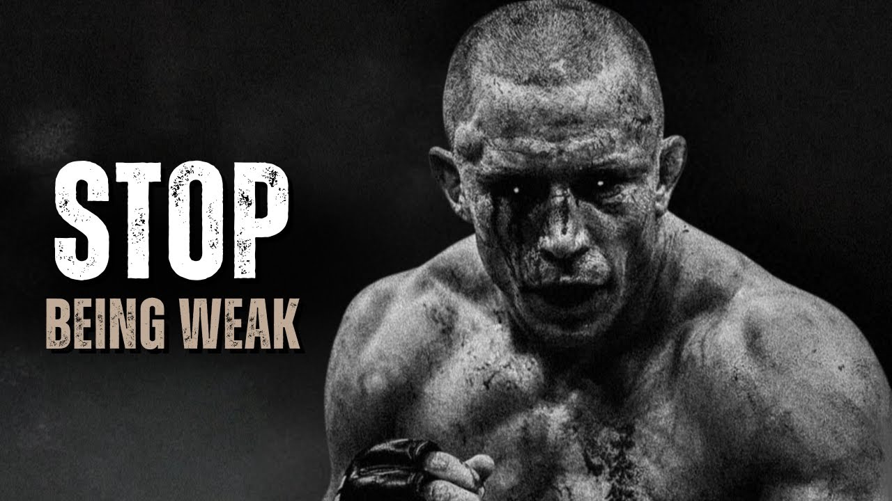 STOP BEING WEAK - Motivational Speech
