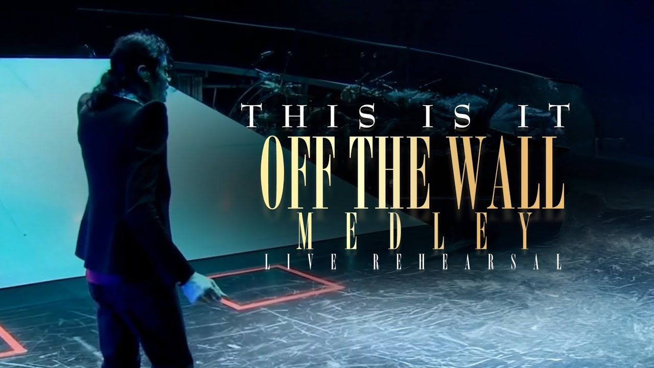 OFF THE WALL MEDLEY (FULL VERSION - LIVE VOCALS) - THIS IS IT - Michael Jackson (AI)