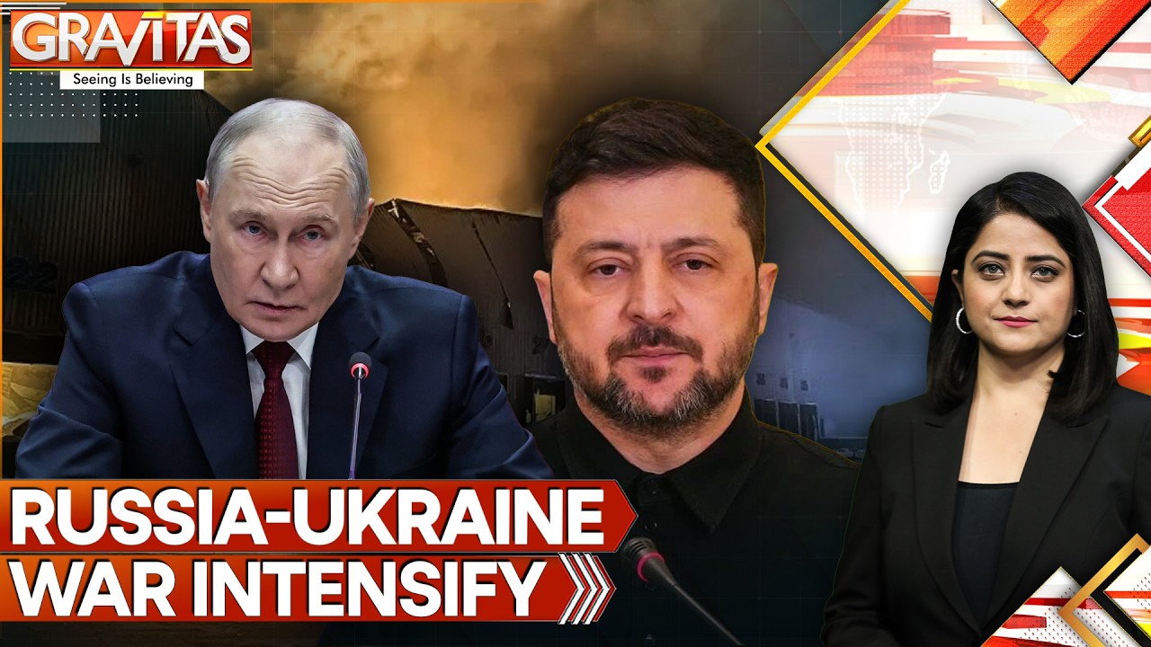 Russia-Ukraine War: Russia Strikes Heating in Kyiv, 2 Killed In East Ukraine | Gravitas