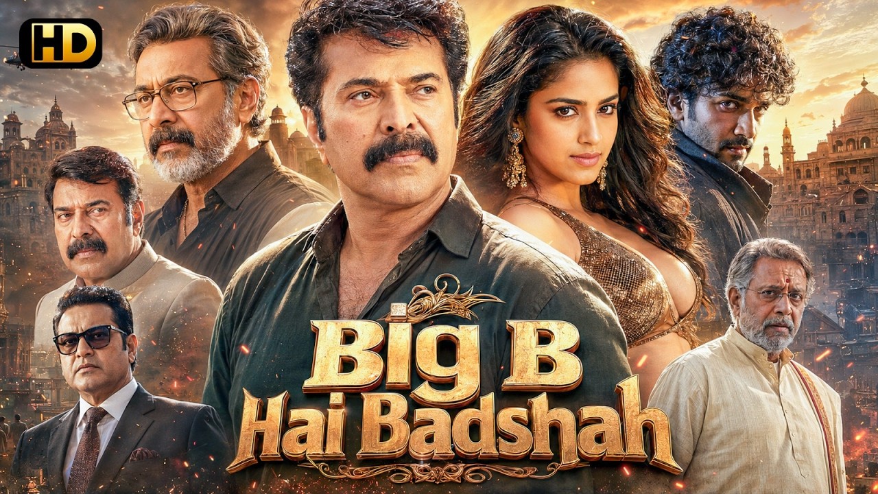 New Release South BIG B HAI BADSHAH 2020 Hindi Dubbed Movie Full 4K Mammootty, Mamta Mohandas #love