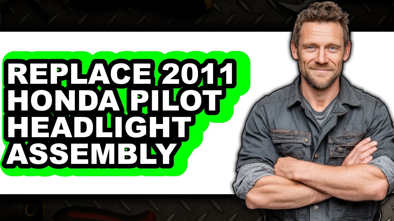 How To Replace 2011 Honda Pilot Headlight Assembly (Easy Method)