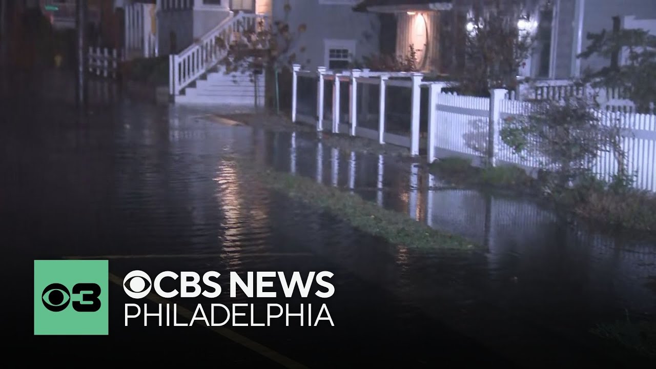 Leaders in Ocean City, N.J., say coastal flooding could get a lot worse once high tide arrives