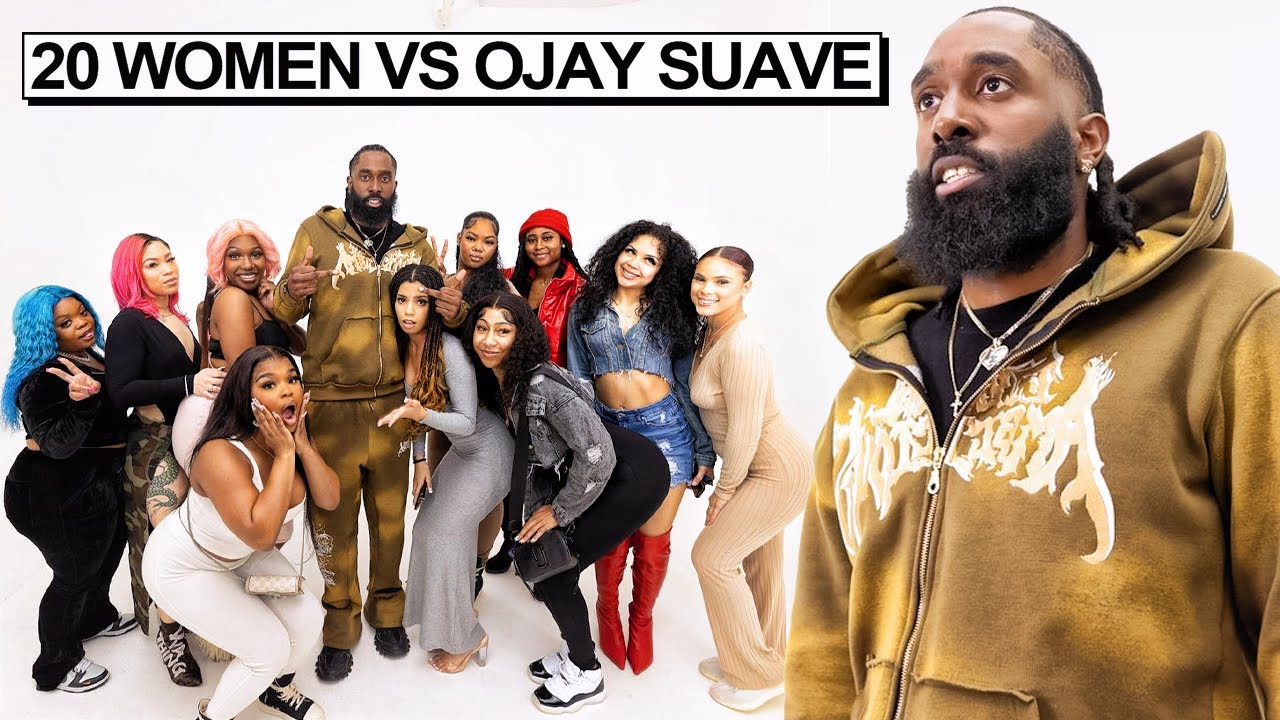 20 ЖЕНЩИН ПРОТИВ 1 ЮТУБЕРА: OJAY SUAVE