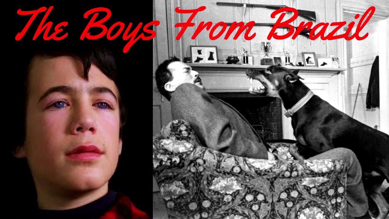The Boys from Brazil, Gregory Peck on dog attack scene.