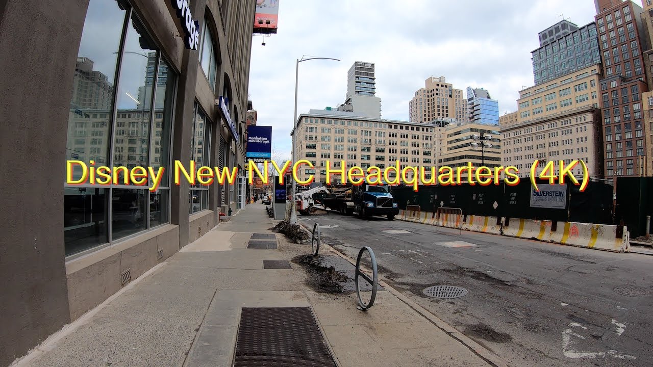 Disney New NYC Headquarters (4K)