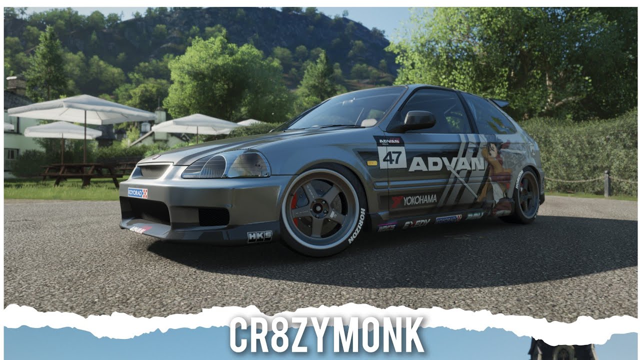 97s Hondy Civic Type R | Forza Horizon 4 | #gameplay