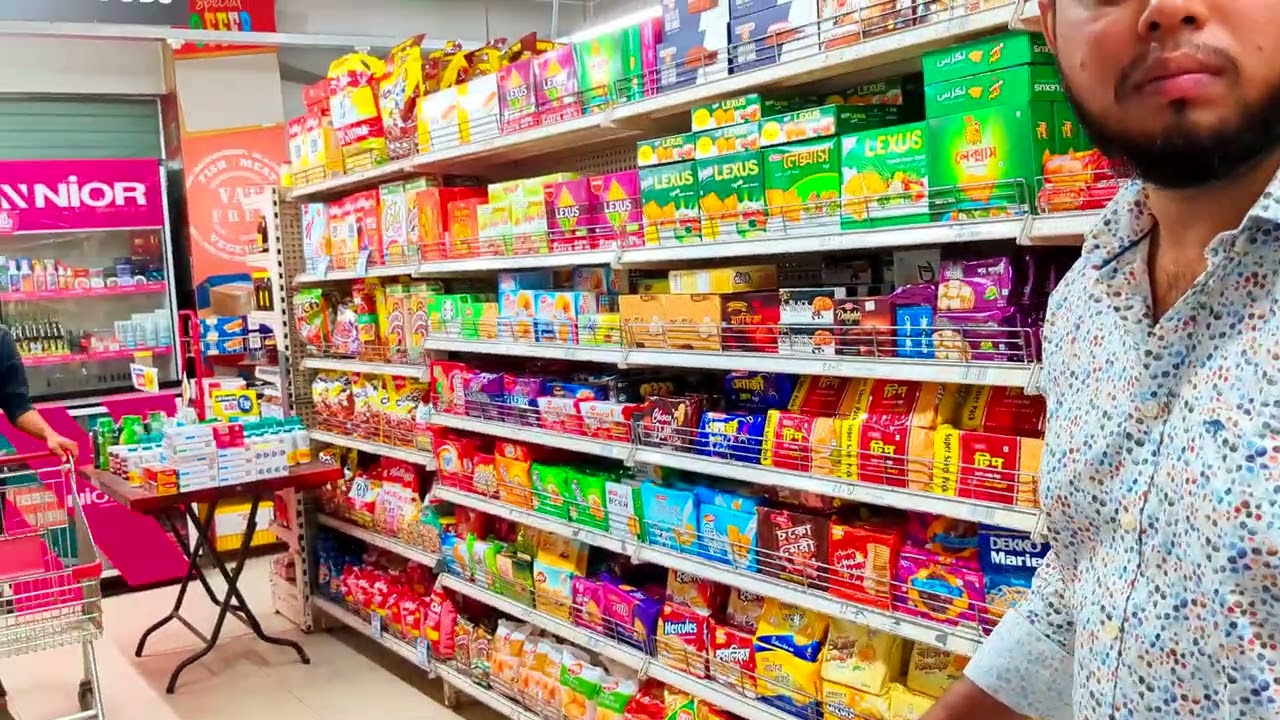 স্বপ্ন সুপার শপ গাজীপুর। shopno super shop ghazipur। স্বপ্নে থেকে ফ্রজেন এর আইটেম কেনাকাটা করলাম।