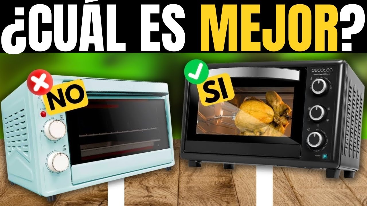 Los Mejores Hornos De Sobremesa Del 2025 [NO Compres uno Antes de Ver Esto]
