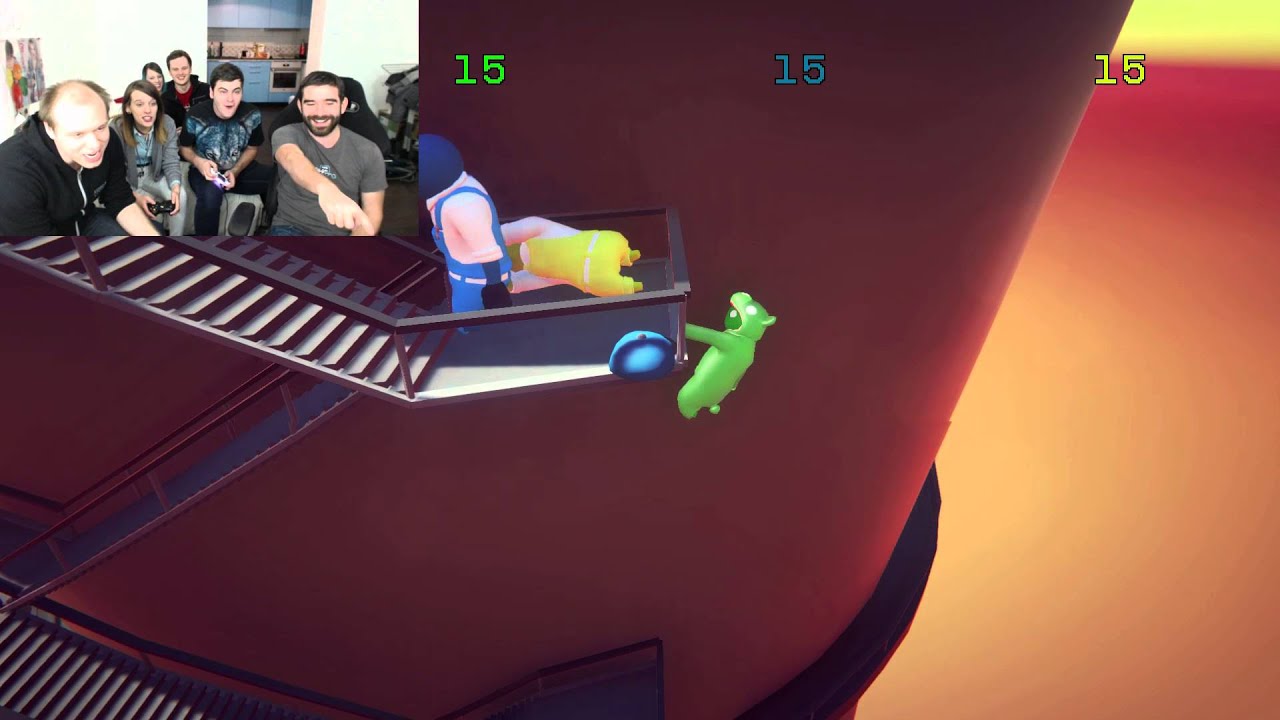 Gang Beasts #4 - TURNIEJ Runda 1 Sou & Bonkol vs Angela & Vejxel /05.01.16 #4