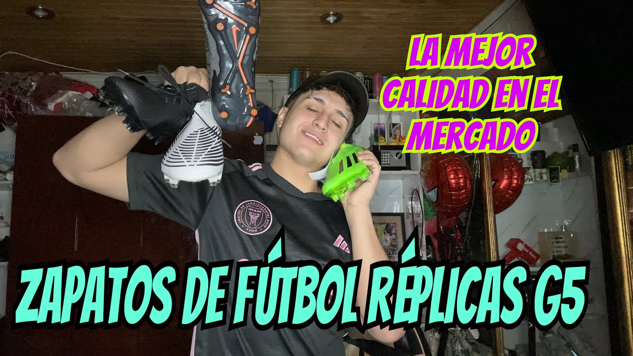 ZAPATOS DE FUTBOL REPLICAS G5 o 1.1