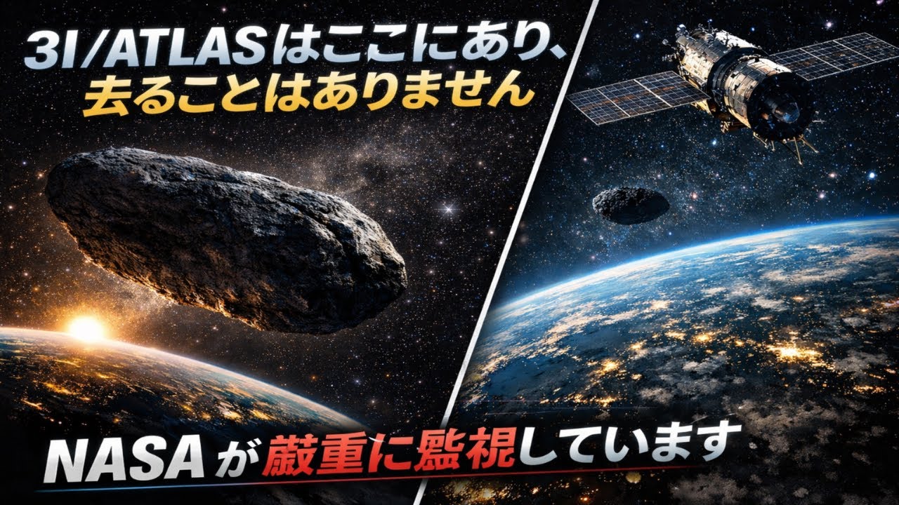 3I/ATLAS はここにあり、去ることはありません – NASA が厳重に監視しています。