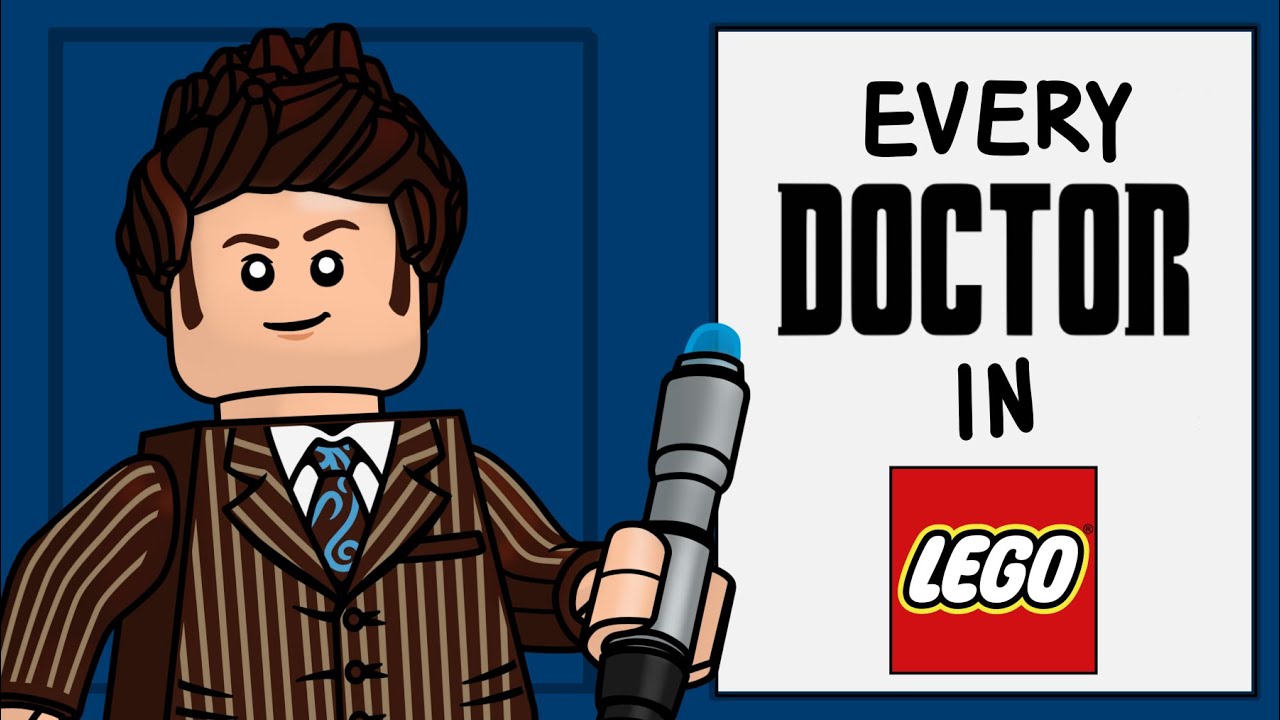 Every Doctor Who Doctor in Lego