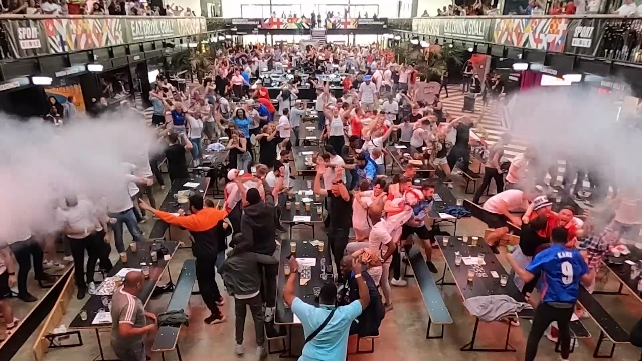 REACTION AT BOXPARK WEMBLEY: Kane gives England lead v Ukraine