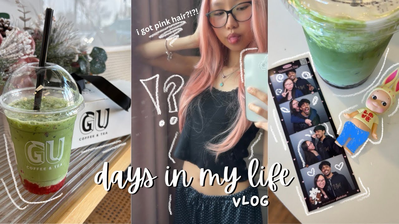DAYS IN MY LIFE | being productive, matcha, and more