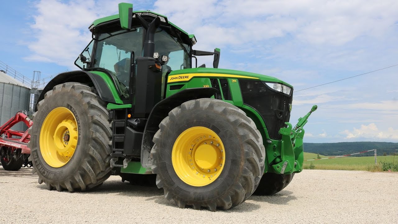 Essai du tracteur JOHN DEERE 7R 330 Ultimate - TEST DRIVE