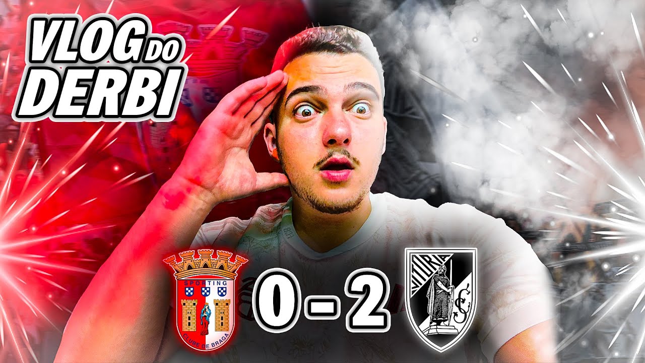 SHOW DO VITÓRIA E DOS VITORIANOS EM BRAGA NO DERBY DO MINHO! SC BRAGA 0-2 VITÓRIA SC 🤯