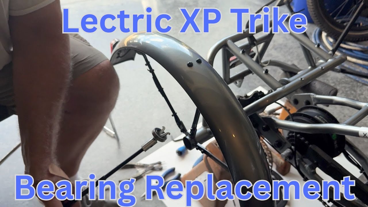 Bearing Replacement Tutorial | Lectric XP Trike | Works For All Electric Trikes