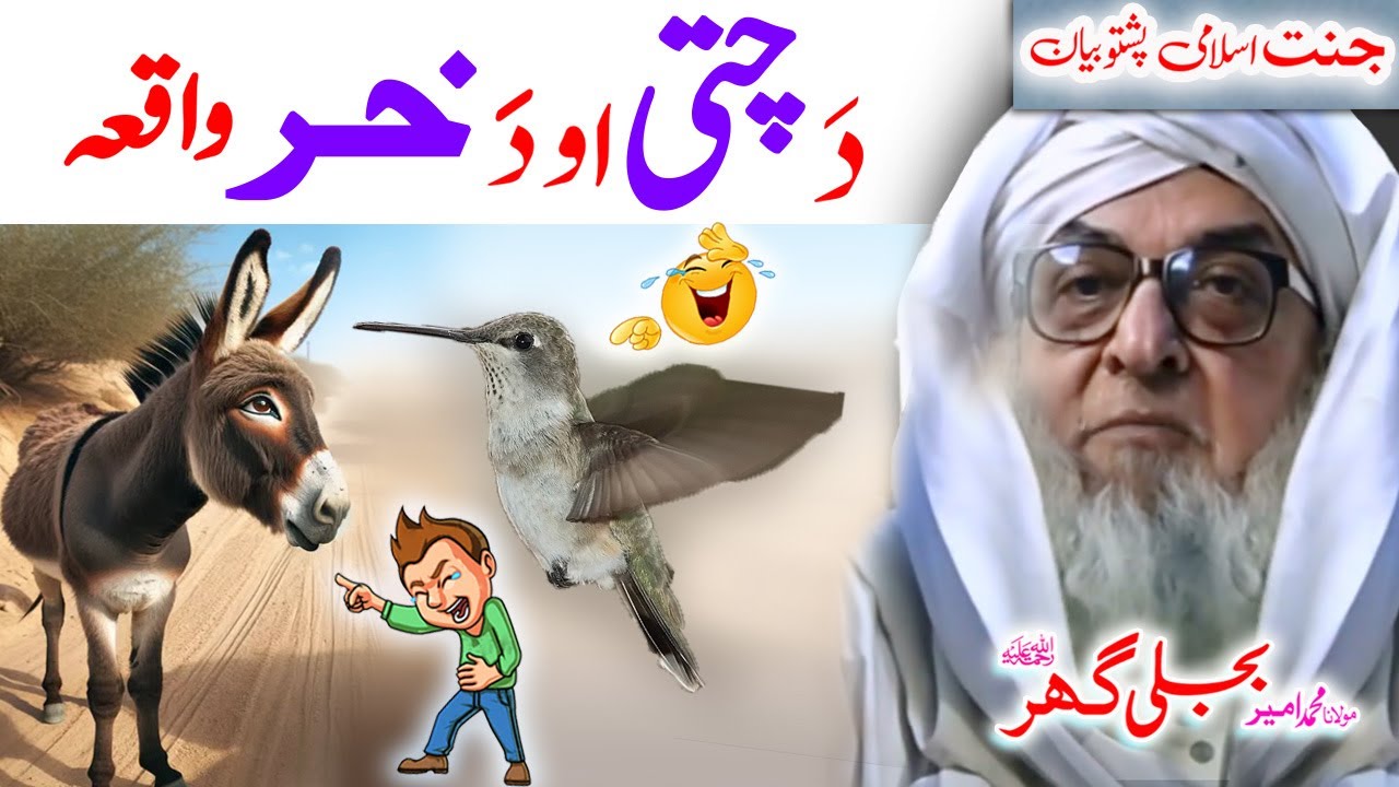 Molana Bijligar   رحمۃاللہ علیہ pashto bayan چتی او دَ خر واقعہ