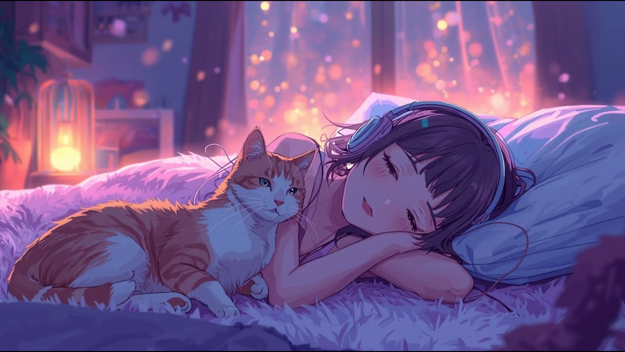 Pink Hues & Lofi: Cozy Sleepy Lofi for a Dreamy Night