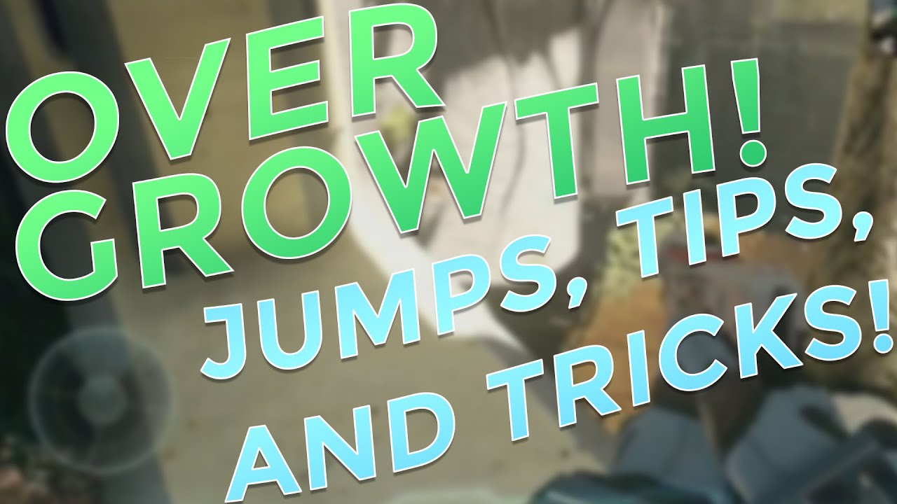 Halo 5 Overgrowth Skill Jump Tutorial! Super Sneaky Hiding Spots!