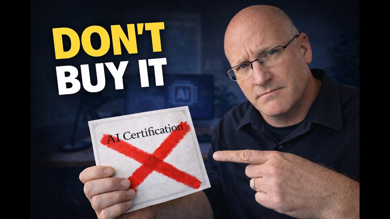 Сертификаты в области искусственного интеллекта не дадут того, на что вы рассчитываете.