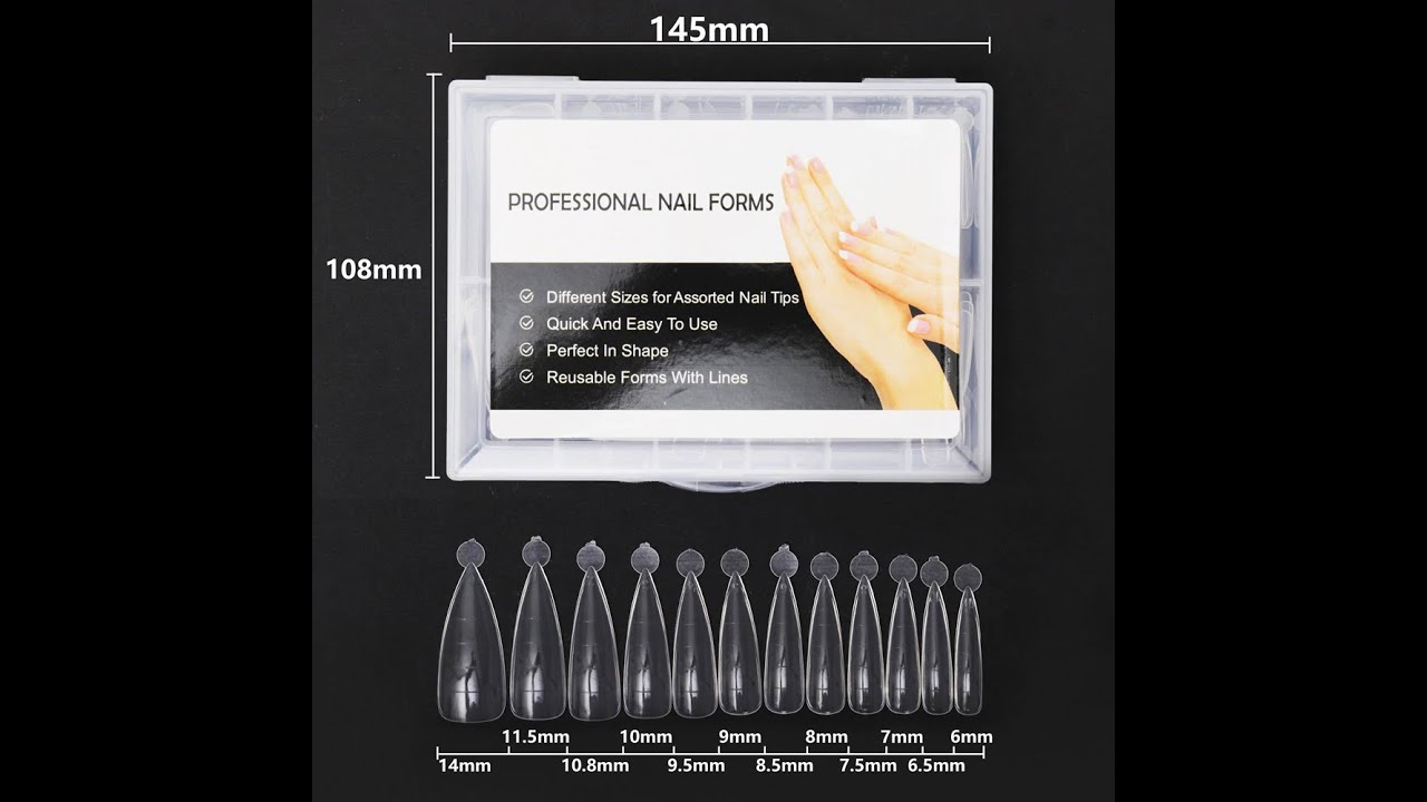 120 шт./компл., удлиненные ложные формы для ногтей, шпильки, остроконечные искусственные уф гель