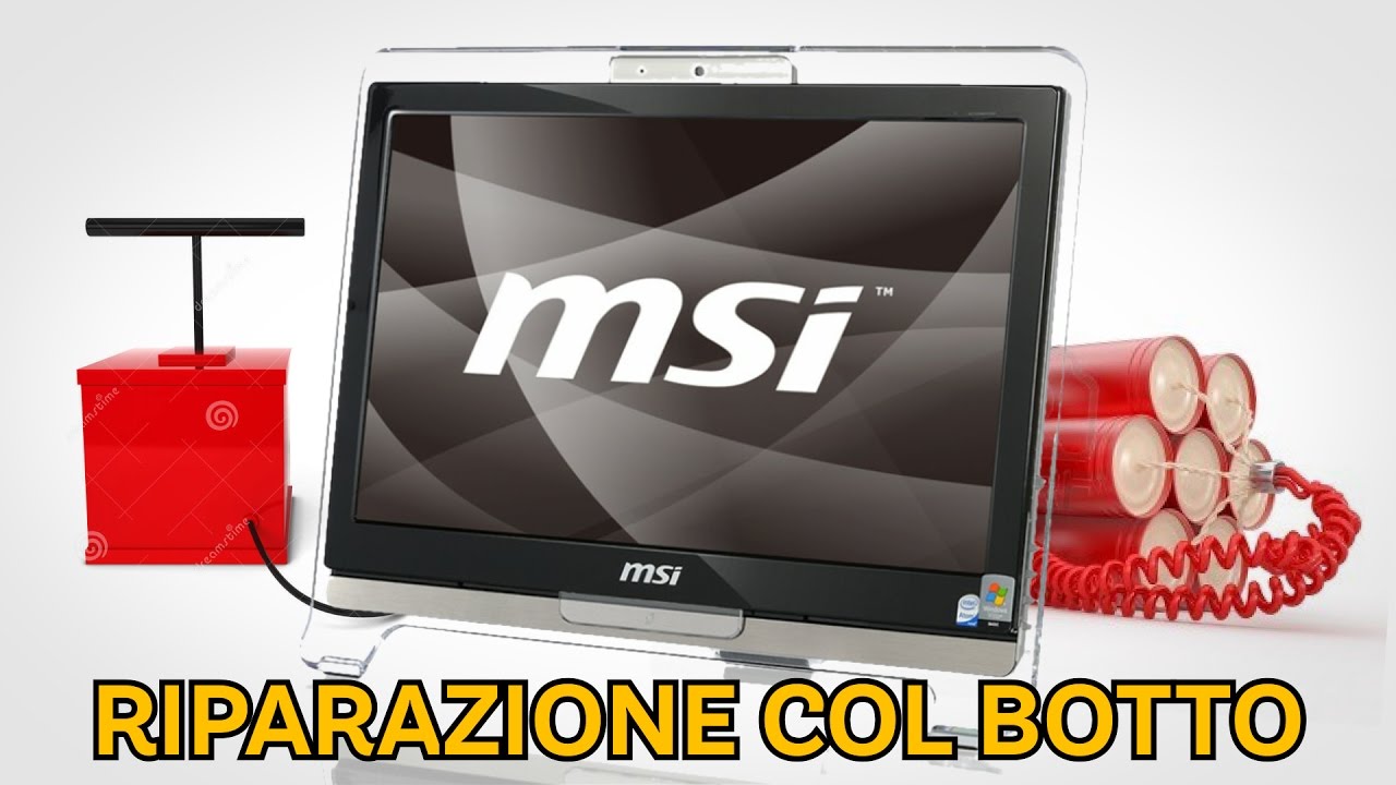 All In One PC - Riparazione col botto