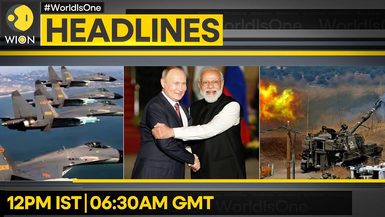 Moscow gives nod to India-Russia logistics pact | Chinese planes detected around Taiwan | Headlines