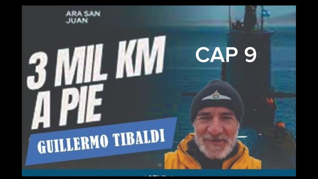 CAP 9 3000 km a pie. Homenaje ARA San Juan - Comodoro Rivadavia a Fitz Roy- #arasanjuan #running