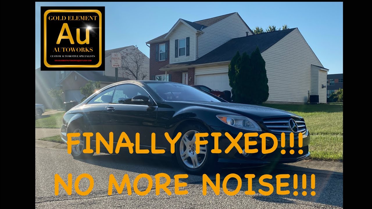 Я ИСПРАВИЛ ЭТО!!!! Проблемы и неполадки Mercedes Benz CL550. Неисправный подшипник ступицы. Шум. ...